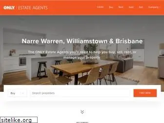 onlyestateagents.com.au