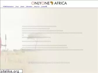 onlyoneafrica.com