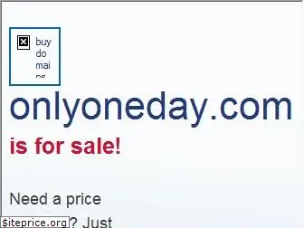 onlyoneday.com