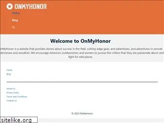 onmyhonor.net