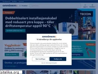 onninen.no