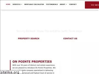 onpointeprop.com