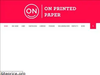 onprintedpaper.com