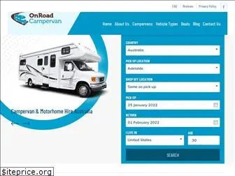 onroadcampervan.com