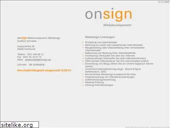 onsign.de