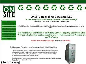 onsiterecyclingservices.com