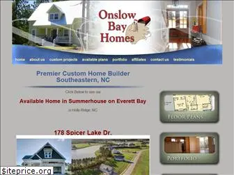 onslowbayhomes.com