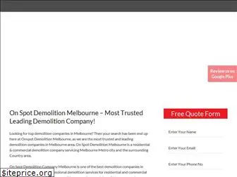 onspotdemolitionmelbourne.com.au