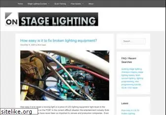 onstagelighting.co.uk