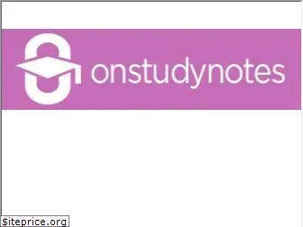 onstudynotes.com