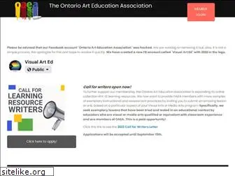 ontarioarteducationassociation.org