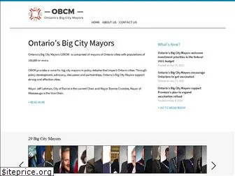 ontariobigcitymayors.ca