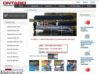 ontarioboatlifts.com