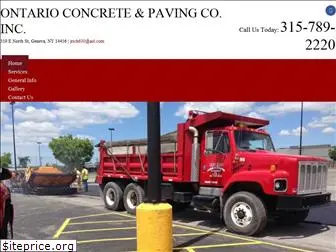 ontarioconcreteandpaving.com