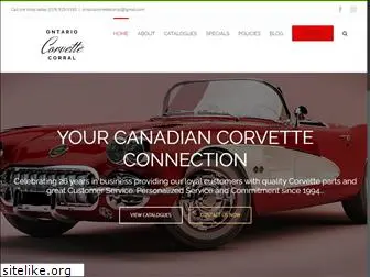 ontariocorvettecorral.com