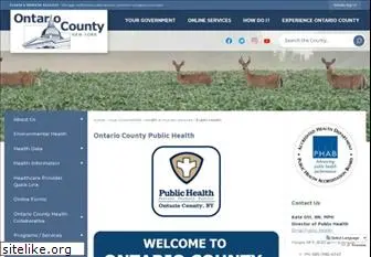 ontariocountypublichealth.com