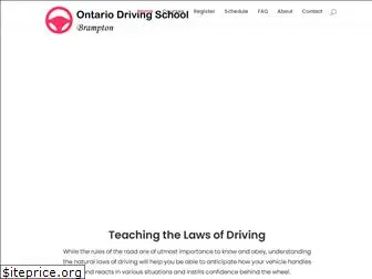 ontariodrivingschoolbrampton.com