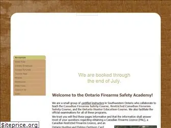 ontariofirearmssafetyacademy.ca