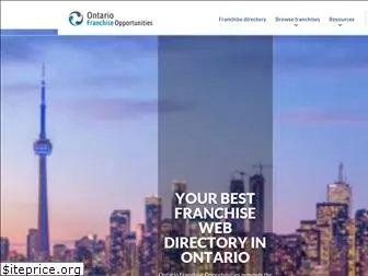 ontariofranchiseopportunities.com