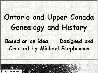 ontariogenealogy.com