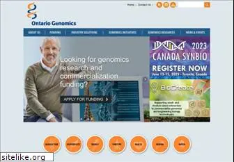 ontariogenomics.ca