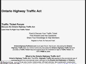 ontariohighwaytrafficact.com