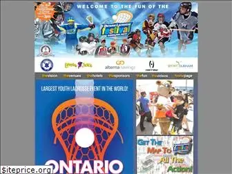 ontariolacrossefestival.com