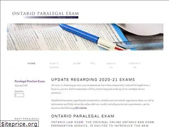 ontarioparalegalexam.com