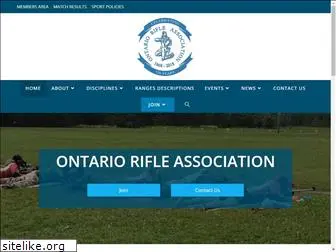 ontariorifleassociation.ca