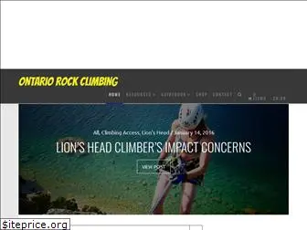 ontariorockclimbing.com