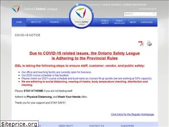 ontariosafetyleague.com