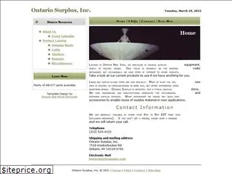 ontariosurplus.com