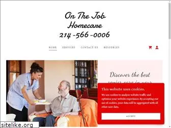 onthejobhomecare.com