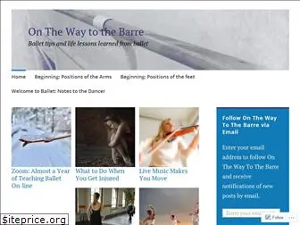 onthewaytothebarre.com