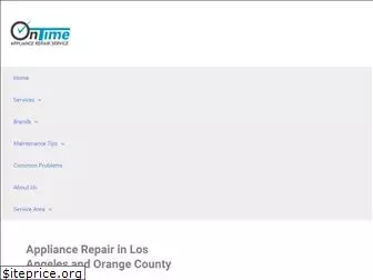 ontime-appliancerepair.com