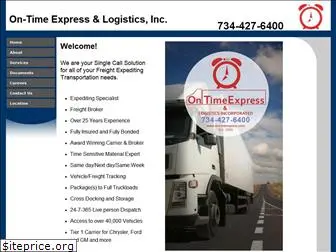 ontimeexpress.com