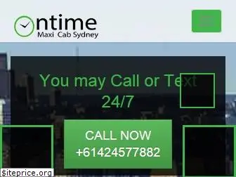 ontimemaxicabsydney.com.au