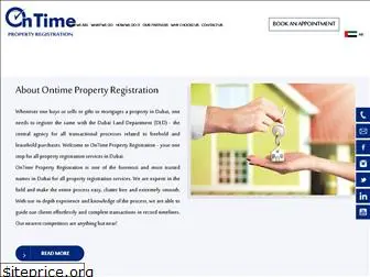 ontimepropertyregistration.com