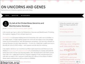 onunicornsandgenes.blog