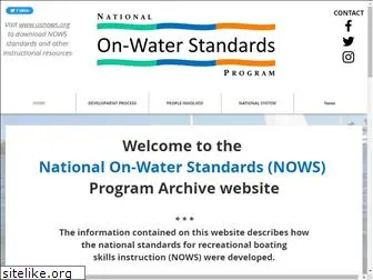 onwaterstandards.org