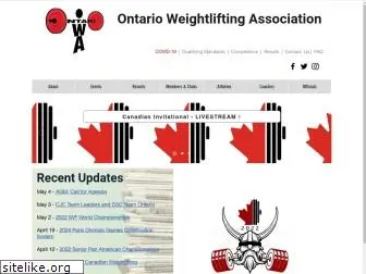 onweightlifting.ca