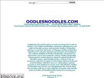 oodlesnoodles.com