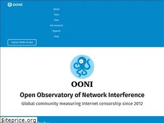 ooni.torproject.org