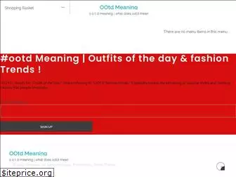 ootdmeaning.com