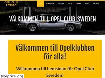 opelclubsweden.com