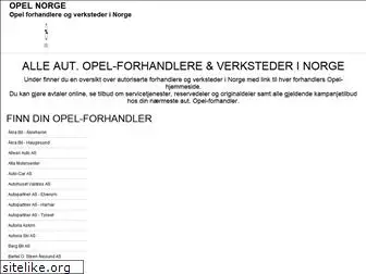 opelforhandler.com