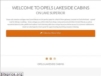 opelslakesidecabins.com