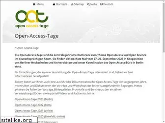 open-access-tage.de