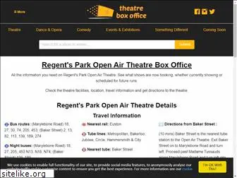 open-air-theatre.org.uk