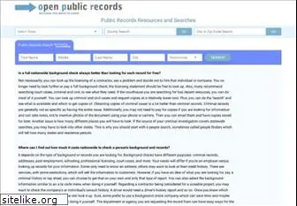 open-public-records.com